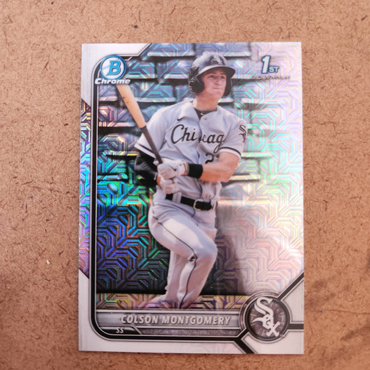 Topps B Chrome 1st Colson Montgomery #BCP-71