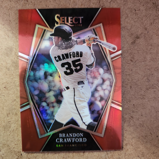 Panini Select 2022 Brandon Crawford 025/199 #176