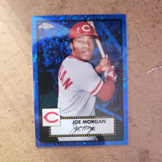 Topps Chrome Blue Joe Morgan 086/199 #657
