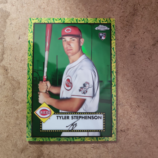 Topps Chrome Green Tyler Stephenson 16/99 #34