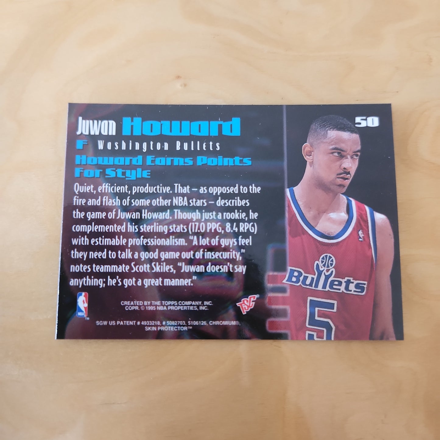 Topps Members Only RC Juwan Howard #50