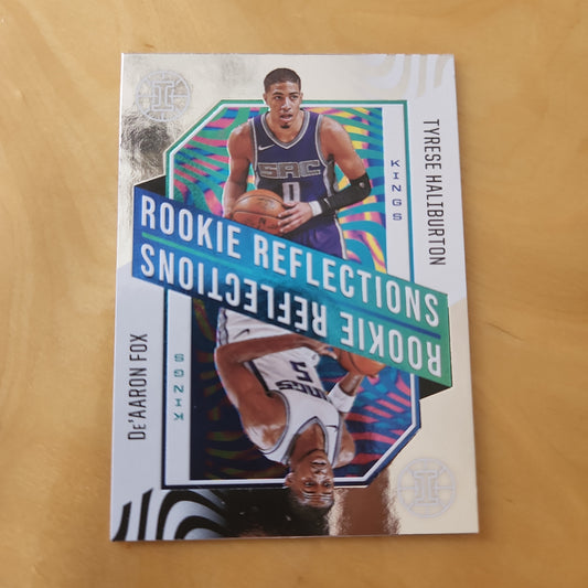 Panini Illusions Rookie Relections Tyrese Haliburton and De'Aaron #12