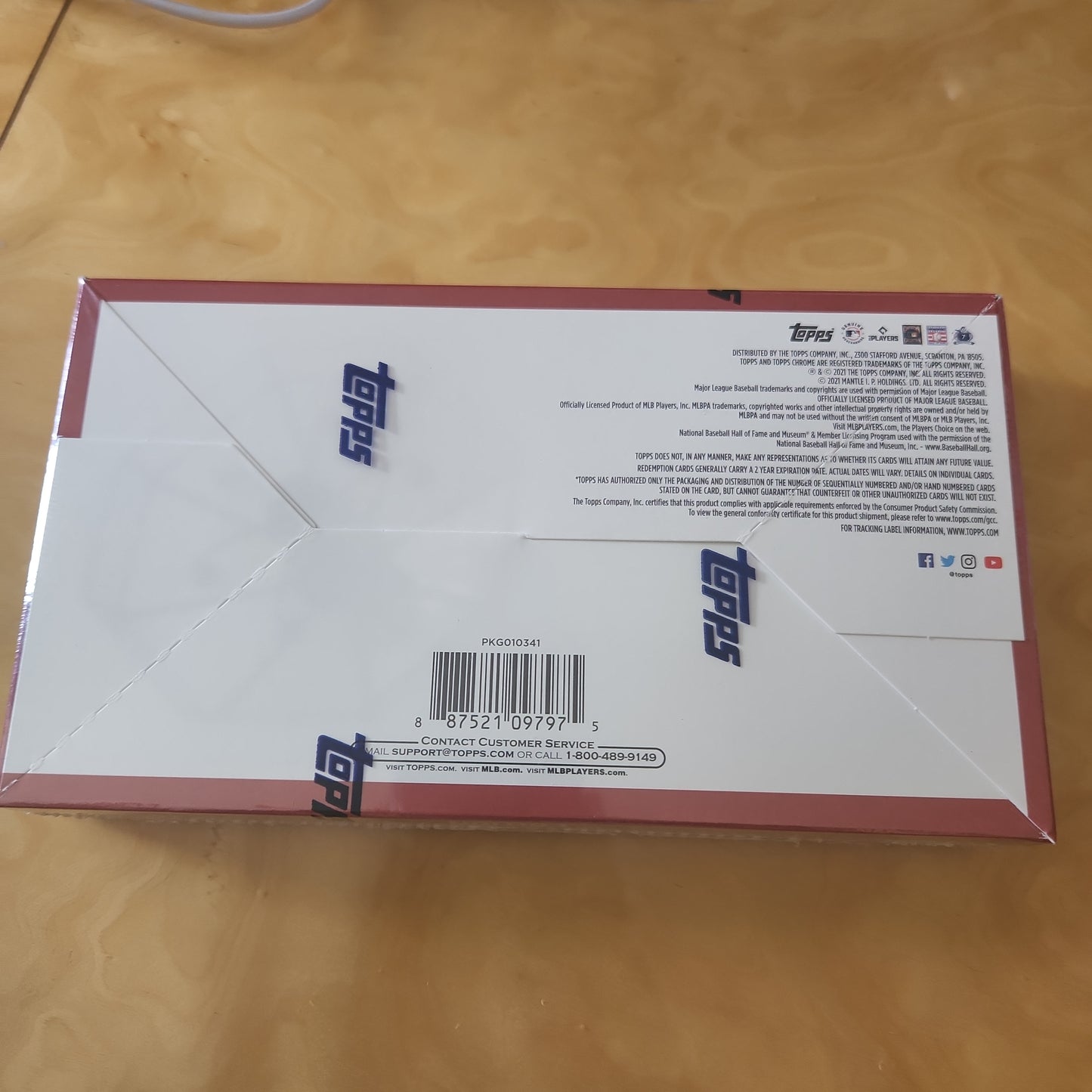 Sealed Box Of Topps Chrome Platinum 70th Anniversary Hobby Box