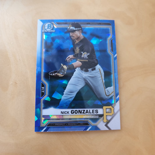 Topps B Chrome Nick Gonzalas #BCP-224