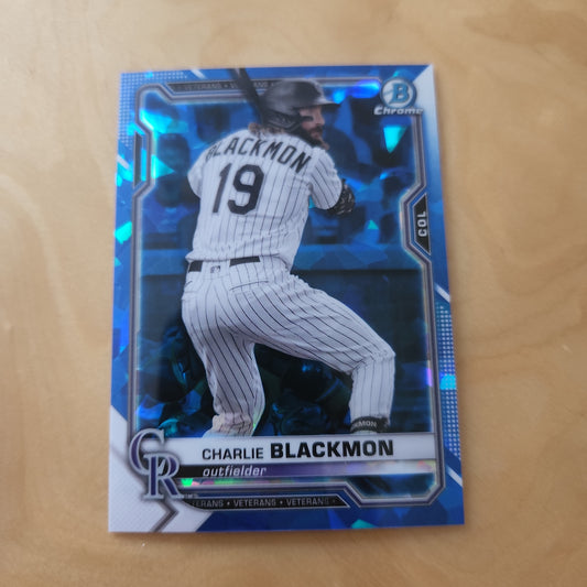 Topps B Chrome Refractor Charles Blackmon #15