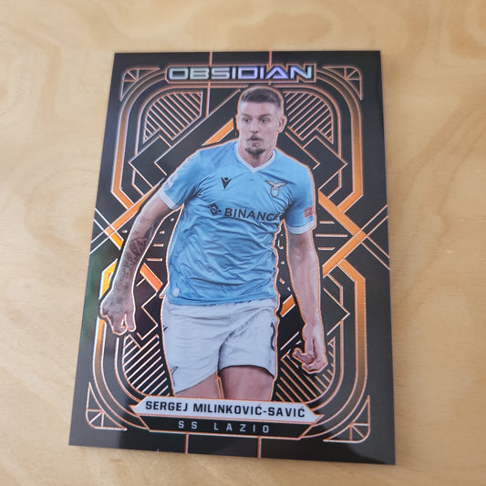 Panini Obsidian Orange Sergej Milinković-Savić 14/25 #111