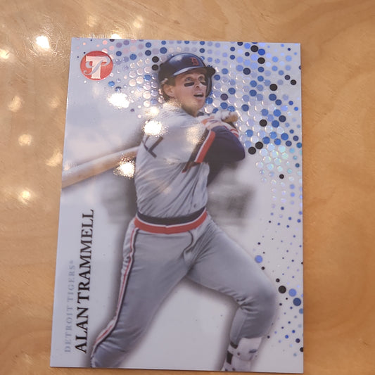 Topps Refractor Major League Batting Record Alan Trammell #147