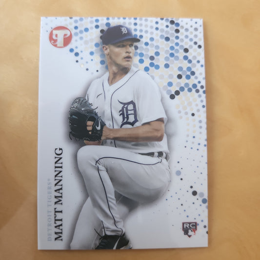 Topps Major League Pitching Records RC Matt Manning #235