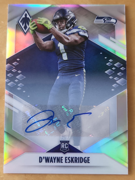 Panini D'wayne Eskridge Auto #118