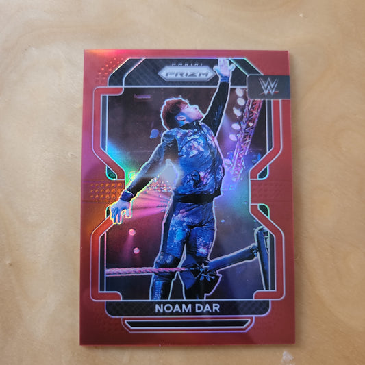 Panini Prizm Red Parallel WWE Noam Dar 246/299 #161