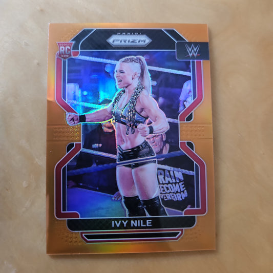 Panini Prizm RC Ivy Nile Orange Parallel 75/99 #184