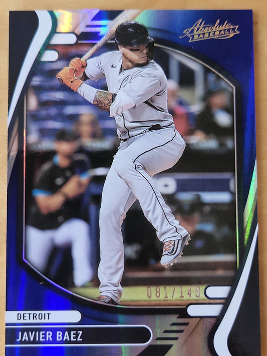 Panini Absoulute Baseball Javier Baez #20  81/149