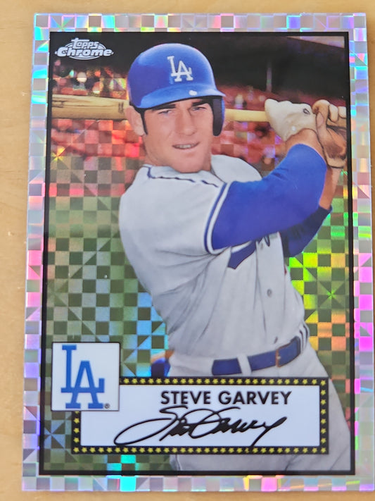 Topps Chrome Steve Garvey Refractor #556