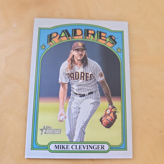 Topps Heritage Mike Clevinger #722