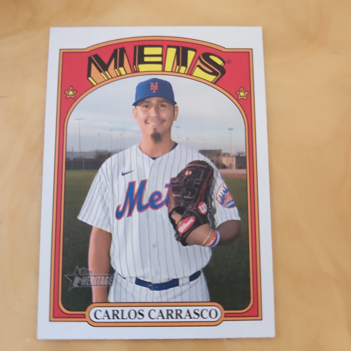 Topps Heritage Carlos Carrasco #717