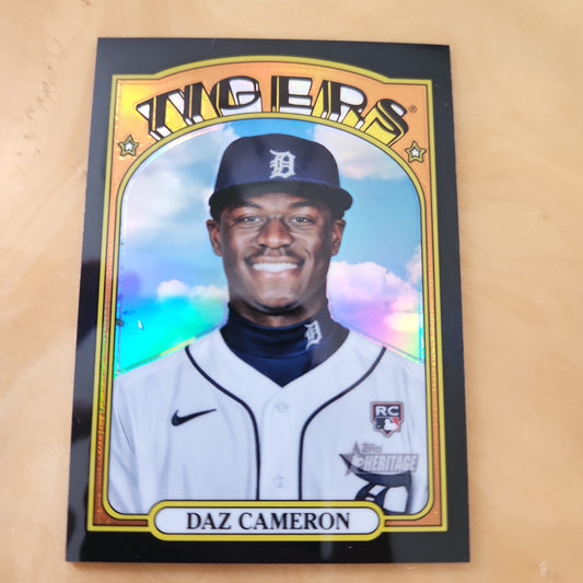 Topps Heritage Daz Cameron Refrator 09/72 #575