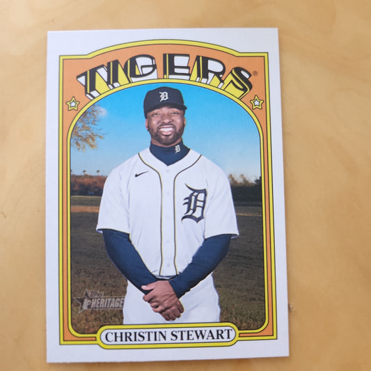 Topps Heritage Christian Stewart #703