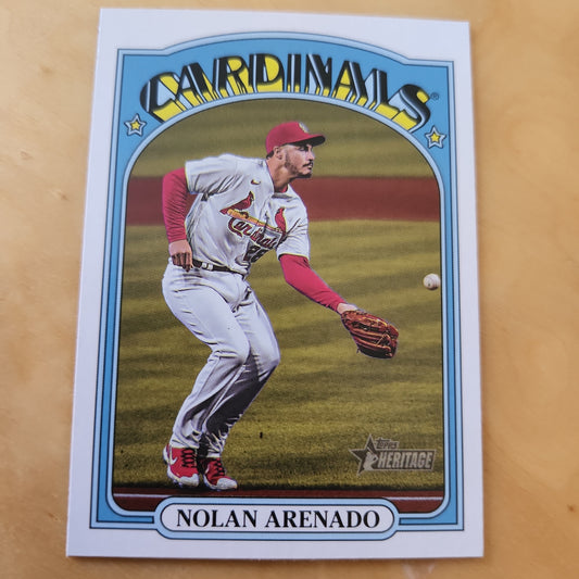 Topps Heritage Nolan Arenado #616