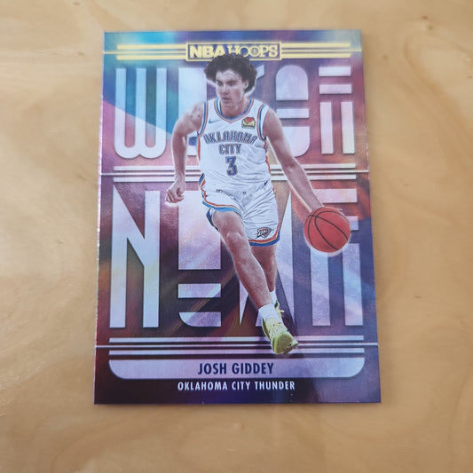 Panini NBA Hoops Josh Giddey #6
