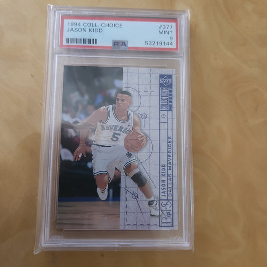 Upper Deck Jason Kidd Court Blueprint PSA 9 #377