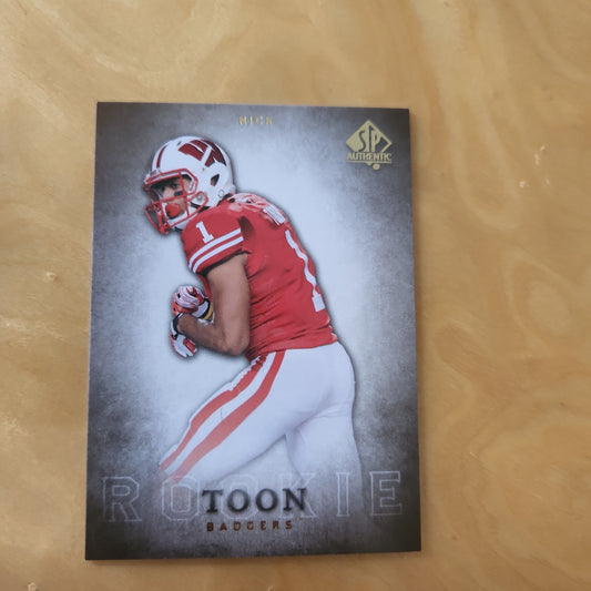 Upper Deck Authentic Rookie Nick Toon #103