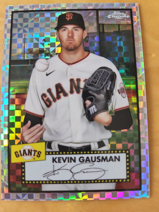 Topps Chrome Kevin Gausman Xfractor #490