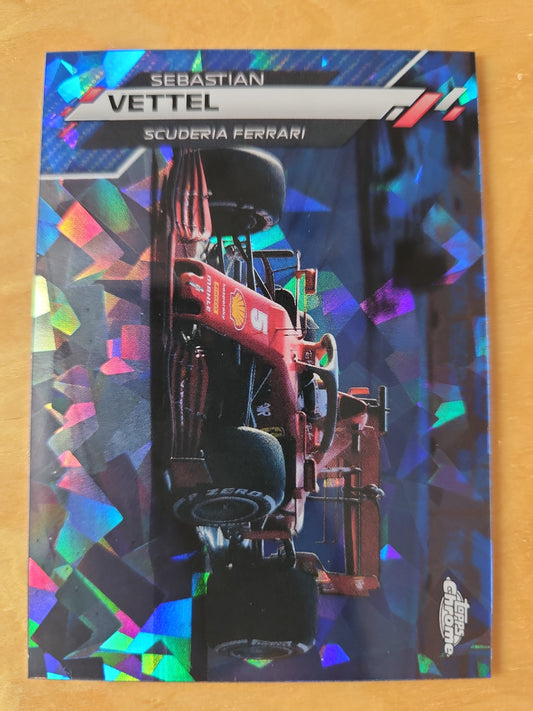 2020 Topps Chrome F1 Saphire  Sebastian Vettel #23