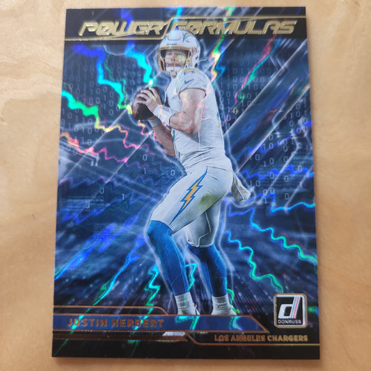 Panini  Donruss Power Formula Justin Herbert #PF8