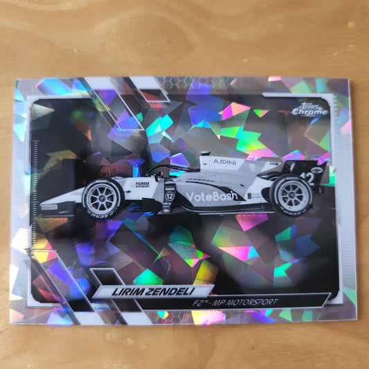 2021 Topps Chrome F1 Saphire  Lirim Zendeli Black & White 15/15 #120