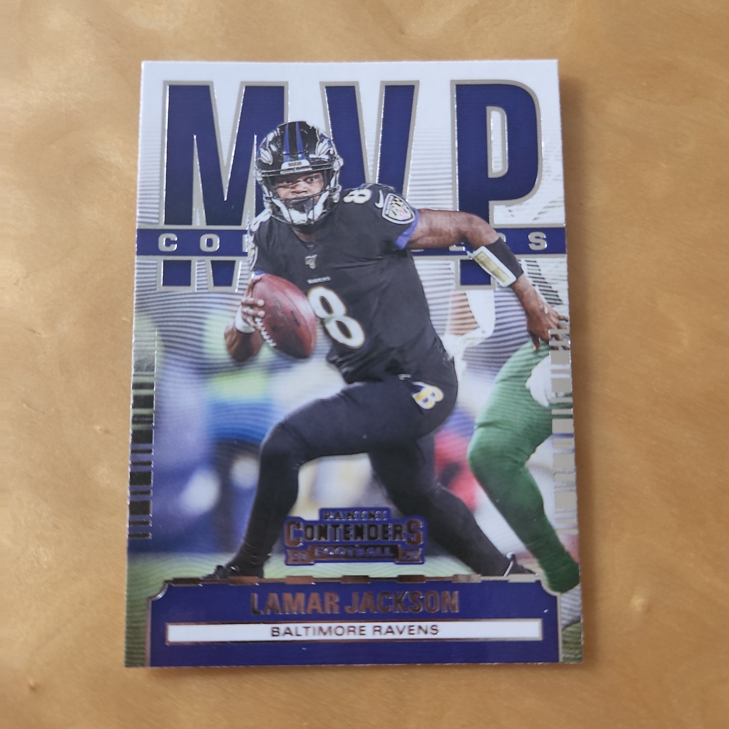 Panini Contenders Football 2020 MVP Contenders Lamar Jackson #MC-LJA