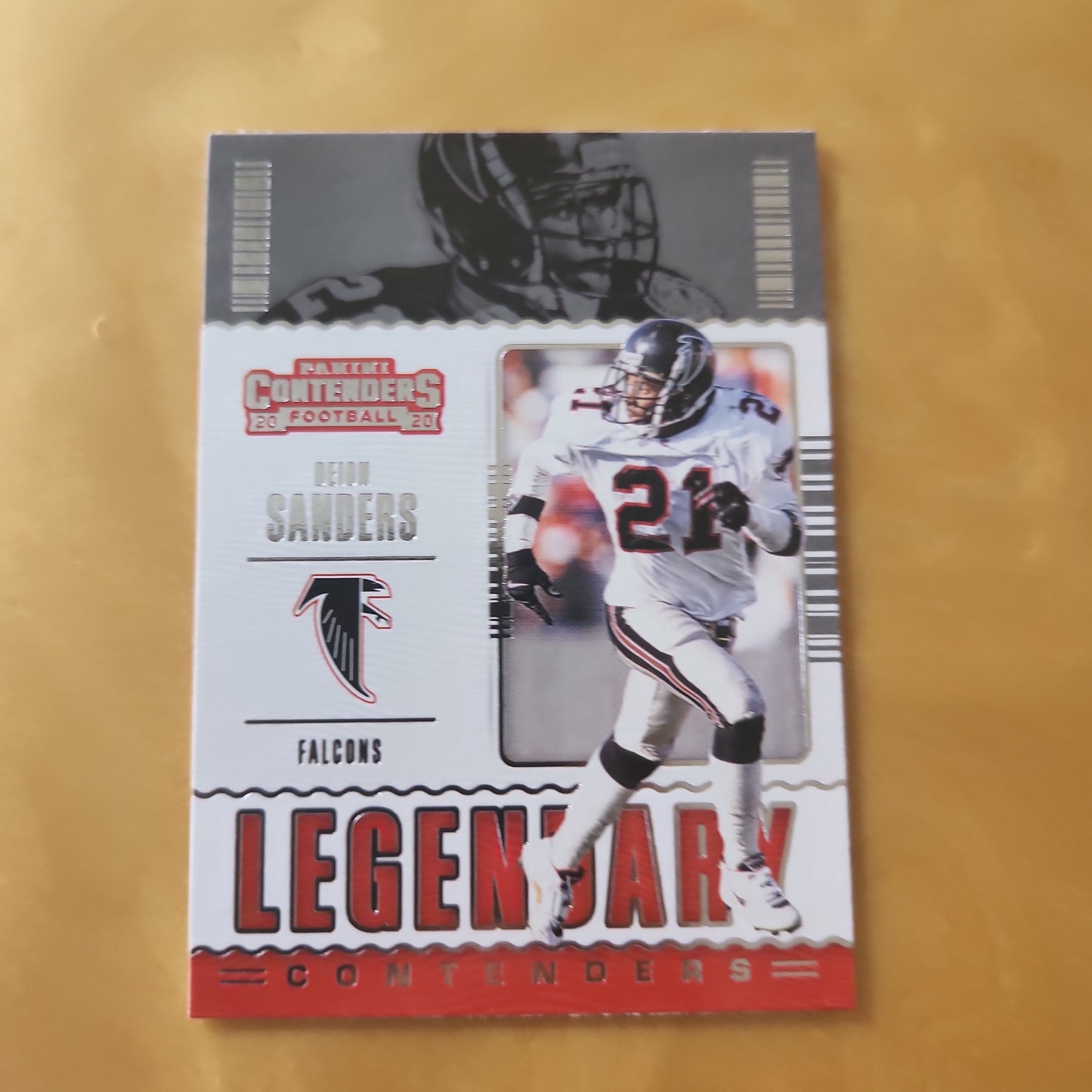 Panini Contenders 2020 Football Legendary Contenders Deion Sanders #LC-DSA