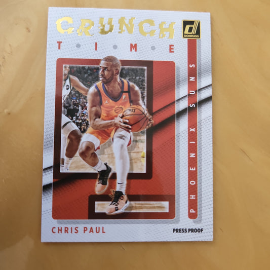 Panini Donruss Crunch Time Chris Paul #20