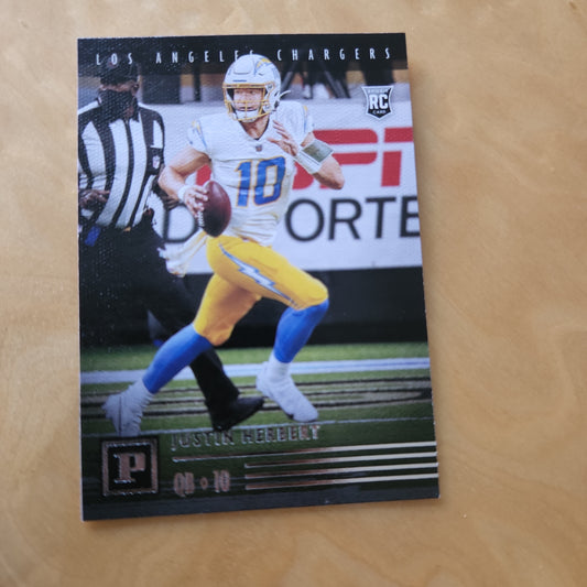 Panini Justin Herbert RC #PA-3