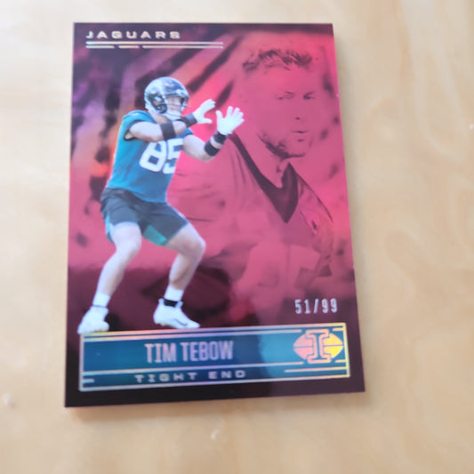 Panini Illusions Red Tim Tebow 51/99 #10