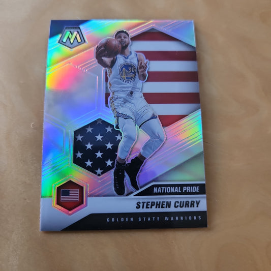 Panini Mosaic National Pride Stephen Curry #249