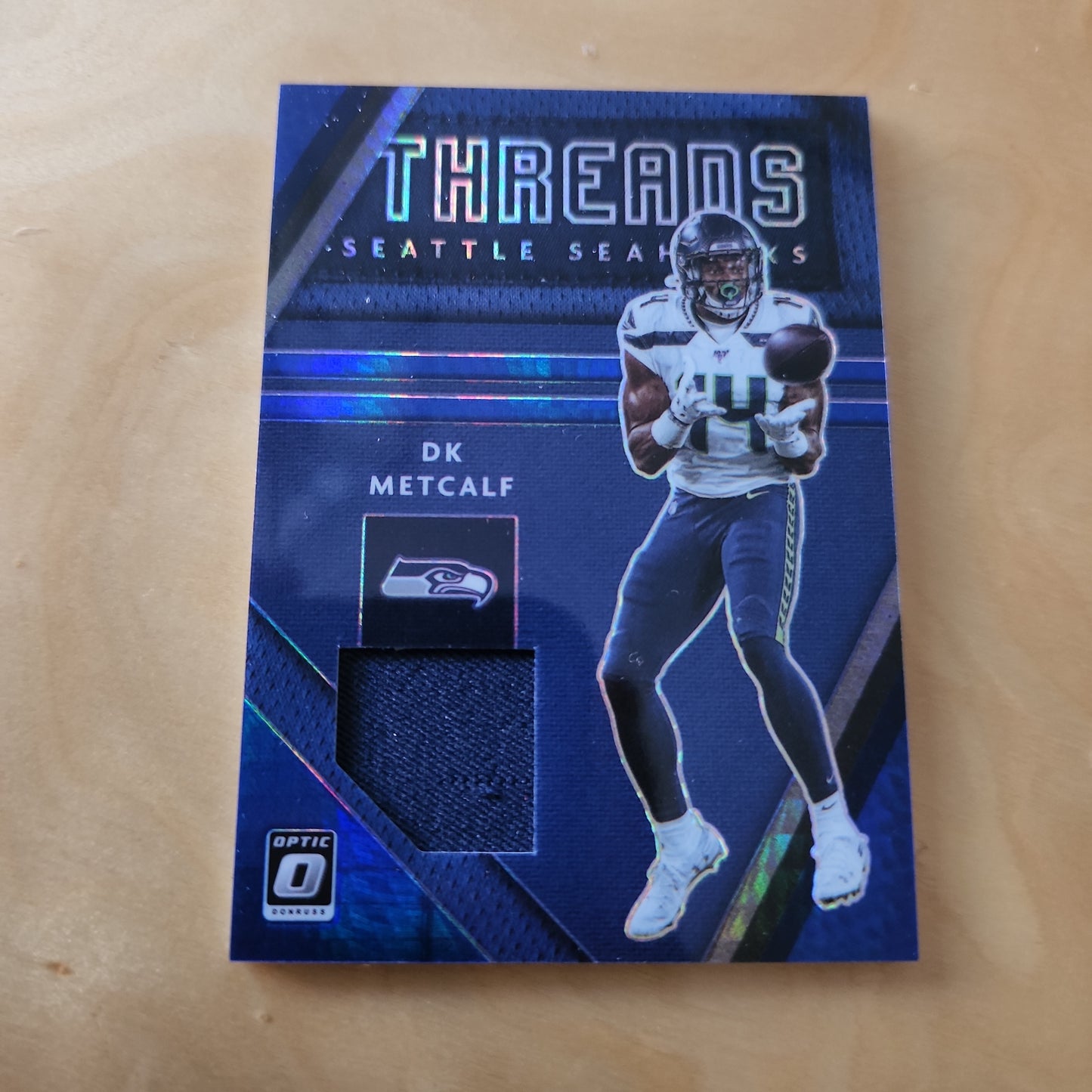 Panini Prizm Optic Donruss Threades DK Metcalf Jersey Patch #DT-DM