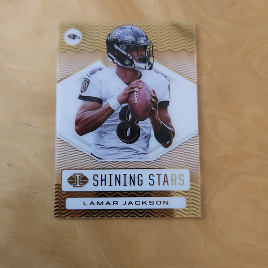 Panini Illusions Shinning Stars Lamar Jackson #SS2