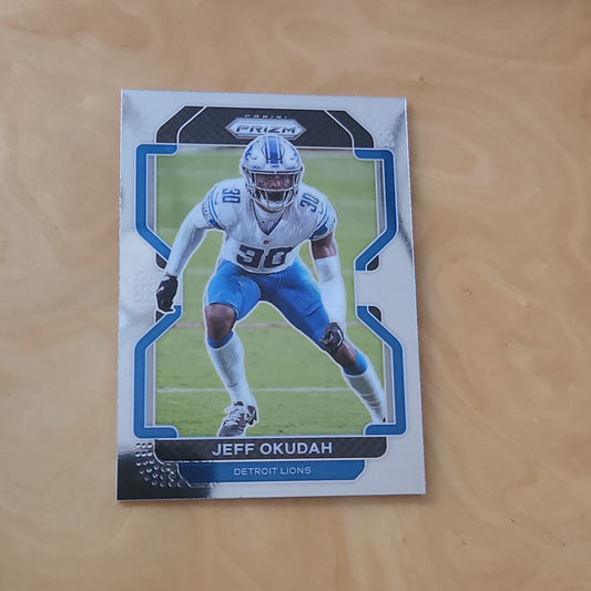Panini  Prizm Jeff Okudah #153