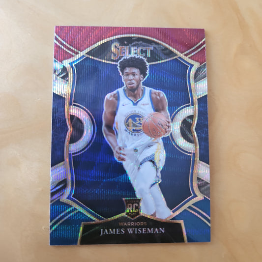 Panini Select Concoures Prizm James Wiseman RC #62