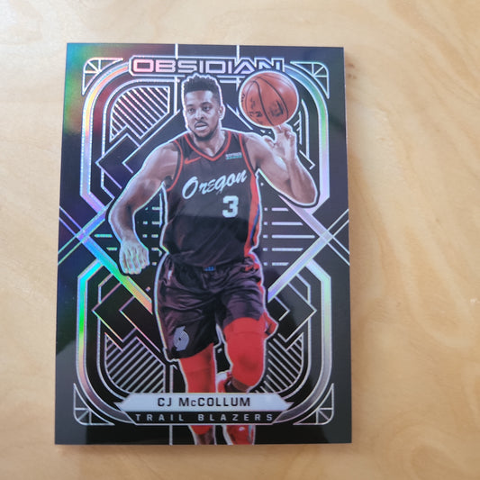 Panini Obsidian CJ McCollum #127