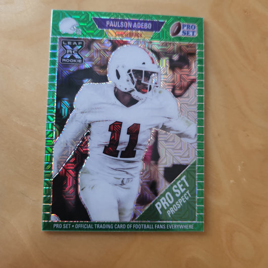 Leaf RC Pro Set Prospect Holo Paulson Adebo 5/10 #70