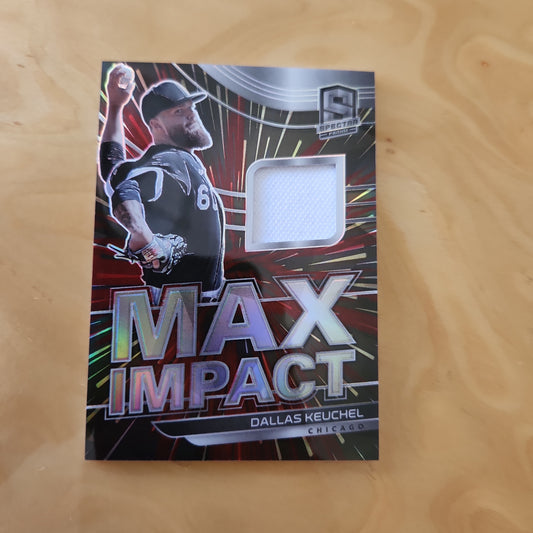 Panini Spectrr Max Impact Dallas Keuchel Patch 11/75 #MI-DK