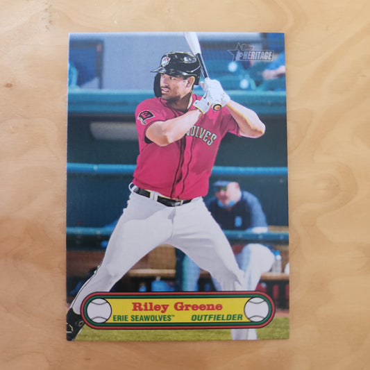 Topps Heritage Riley Green #72BPC-20