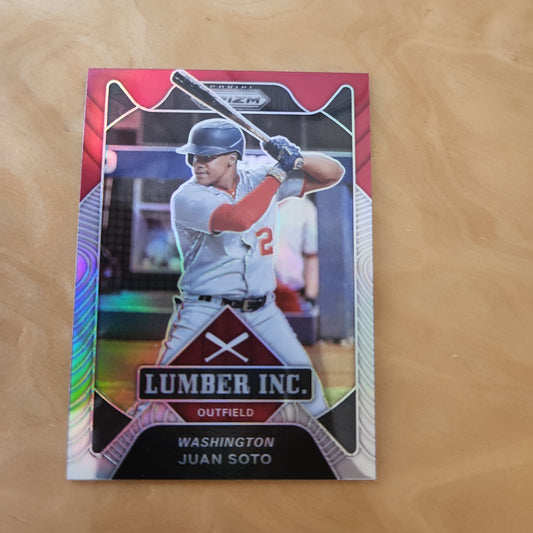 Panini Prizm Lumber Inc. Jaun Soto #L19