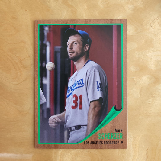Topps MLB Players Green Parallel Max Scherzer 056/125 #83