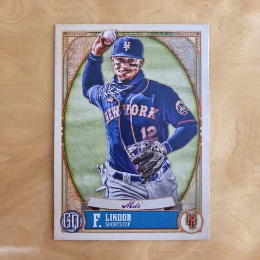 Topps Gypsy Queen Francisco Lindor 2021 #169 In A Series of 320