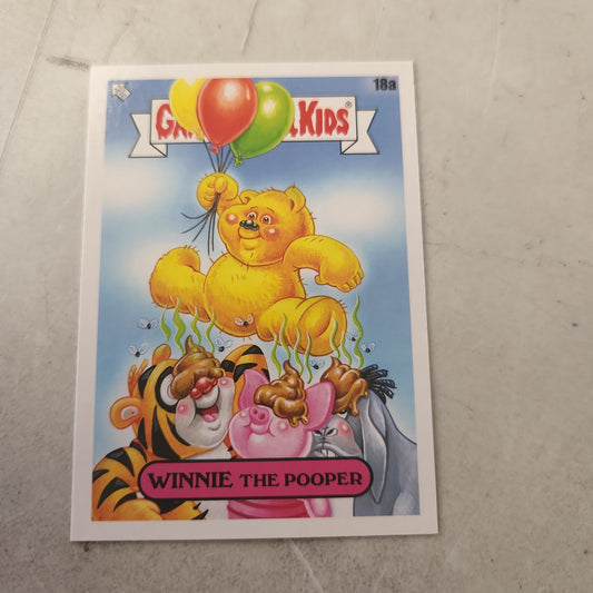 Topps Garbage Pail Kids Winnie The Pooper #18a