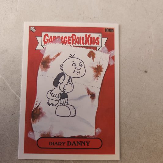 Topps Garbage Pail Kids Diary Danny #100b