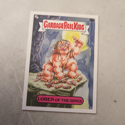 Topps Garbage Pail Kids Loren Of The Rings #38a