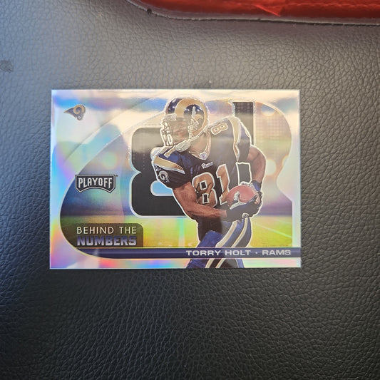 Panini Prizm Playoff Behind The Numbers Torry Holt #BTN-THO